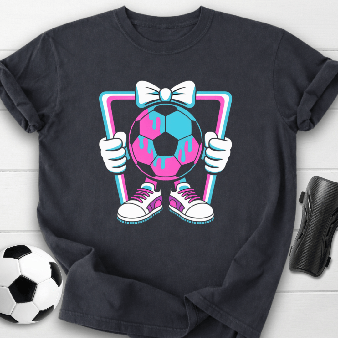 Cute Soccer Girl T-Shirt