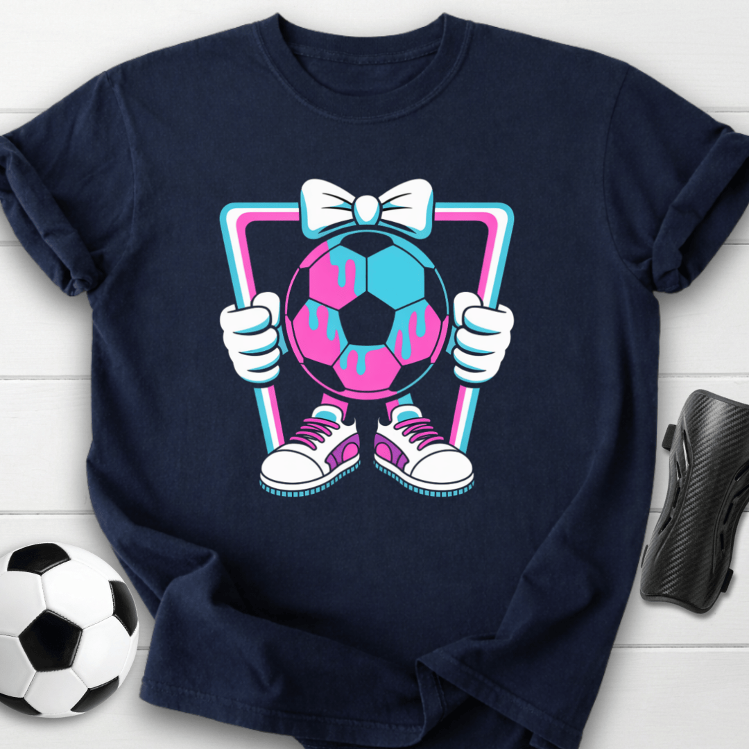 Cute Soccer Girl T-Shirt