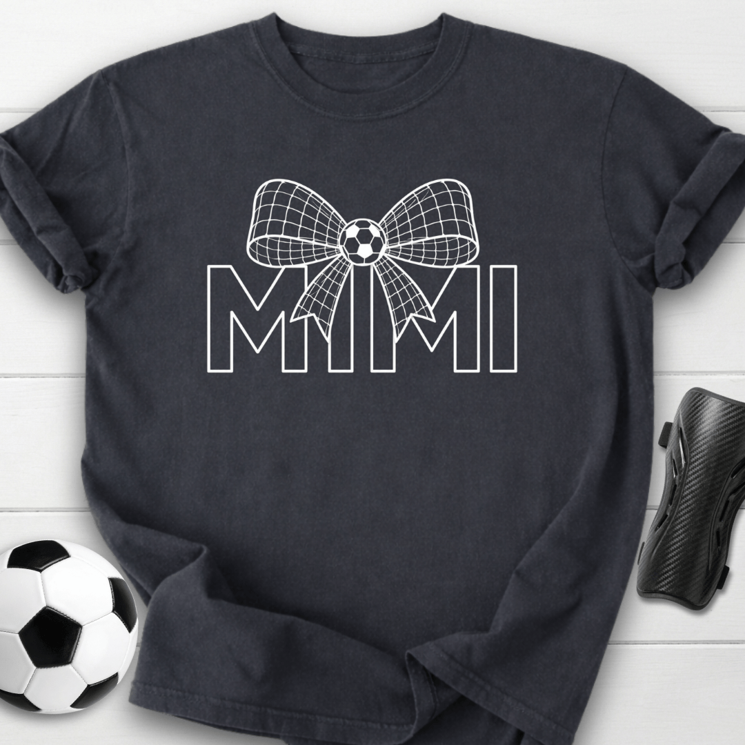 Soccer Mimi Bow T-Shirt