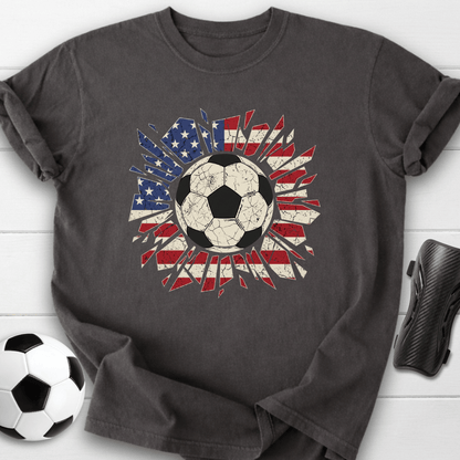 American Soccer Ball T-Shirt