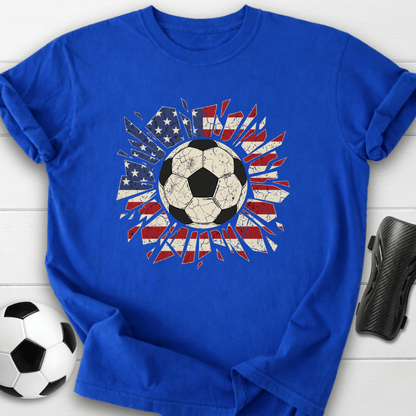 American Soccer Ball T-Shirt