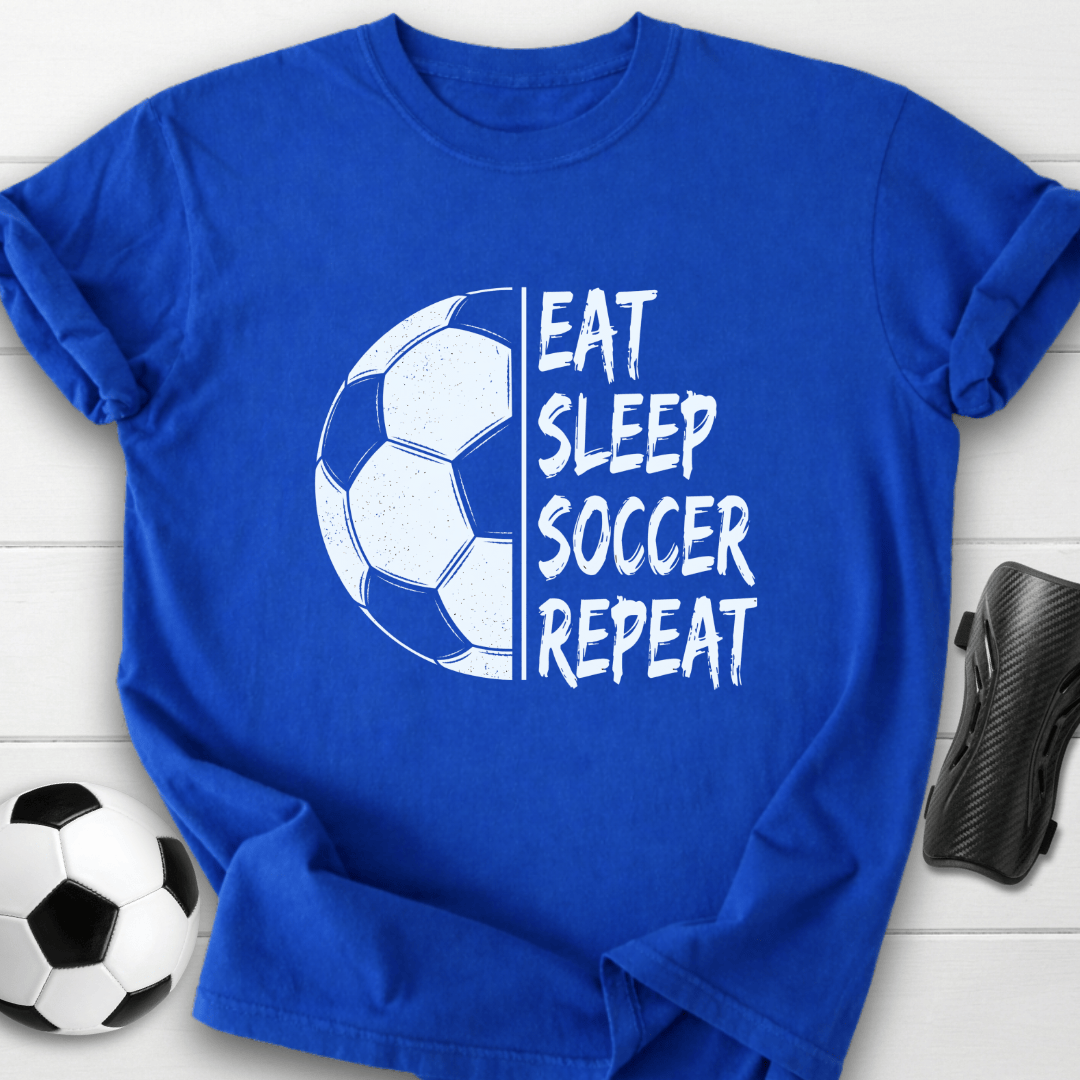 Eat Sleep Soccer Repeat T-Shirt