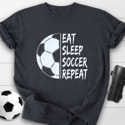Eat Sleep Soccer Repeat T-Shirt