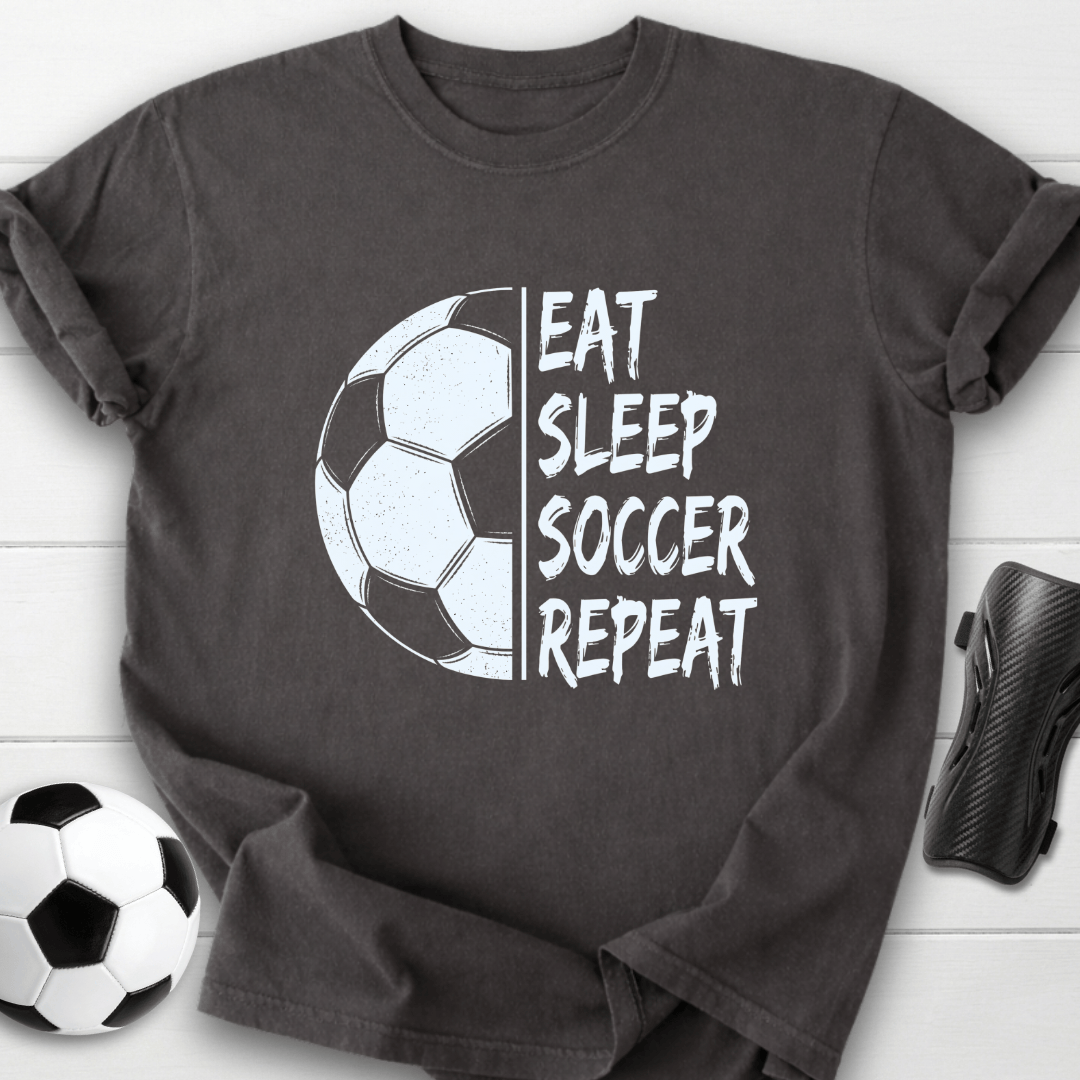 Eat Sleep Soccer Repeat T-Shirt
