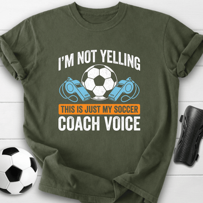 Soccer Coach Voice T-Shirt