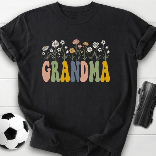 Grandma Flower T-Shirt