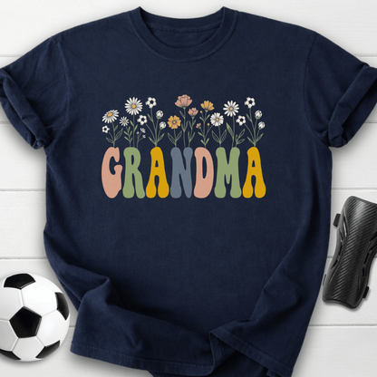 Grandma Flower T-Shirt