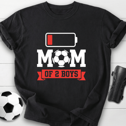 Mom Of 2 Boys T-Shirt