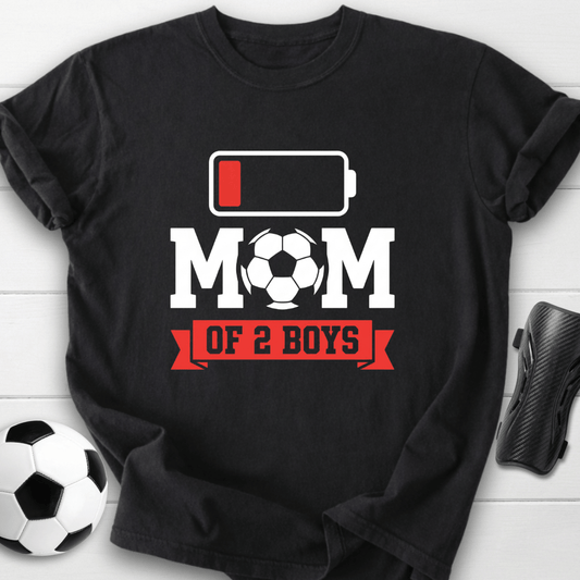 Mom Of 2 Boys T-Shirt