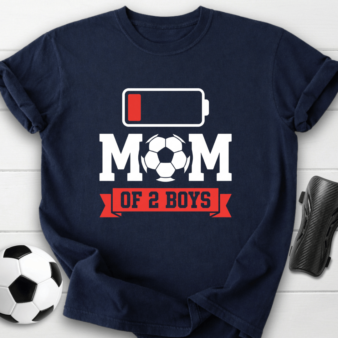 Mom Of 2 Boys T-Shirt