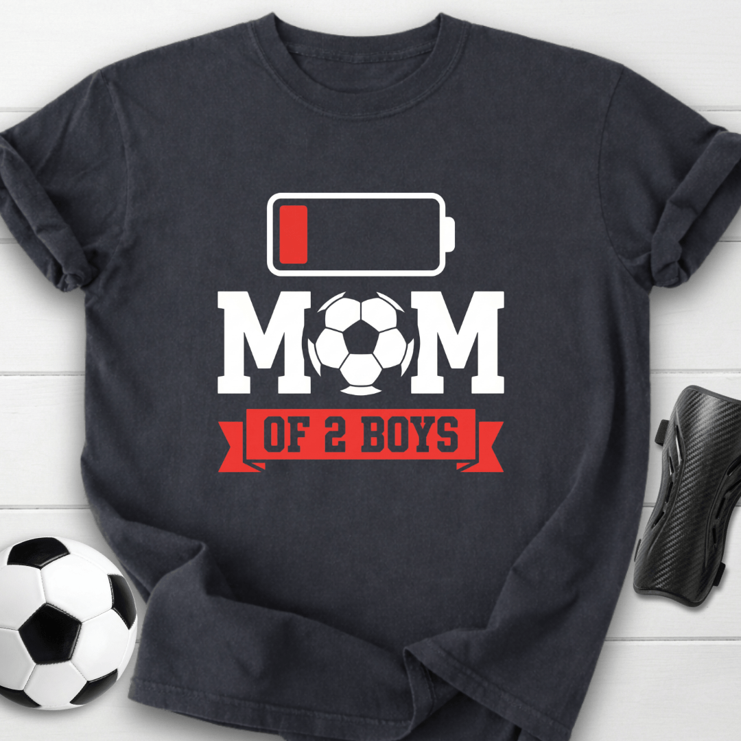 Mom Of 2 Boys T-Shirt