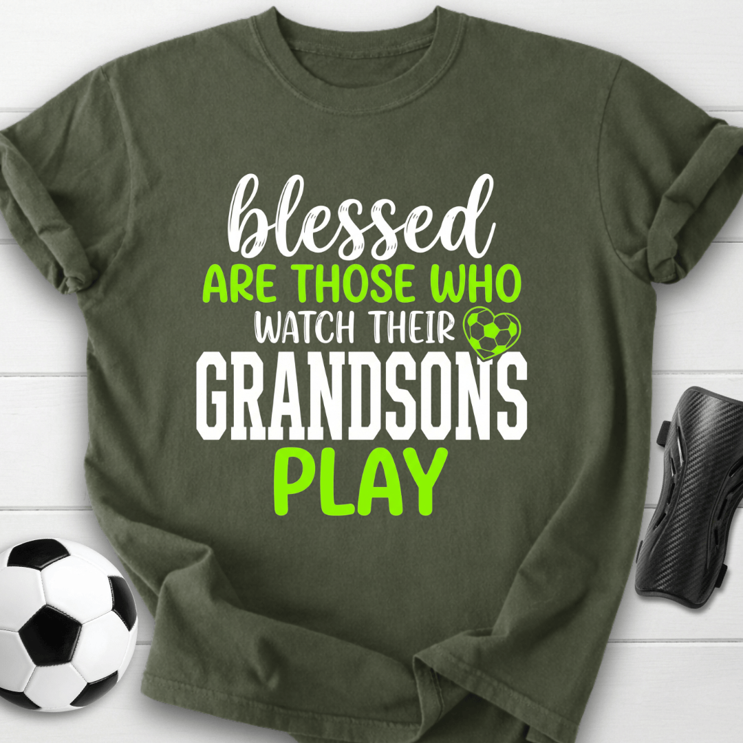 Blessed Grandsons Play T-Shirt