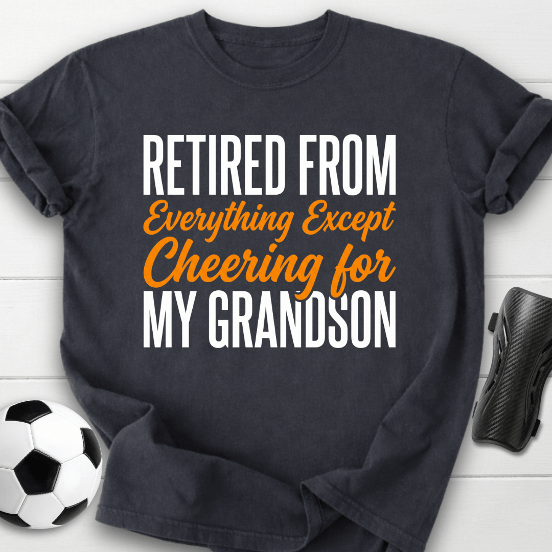 Retired Cheering Grandma T-Shirt