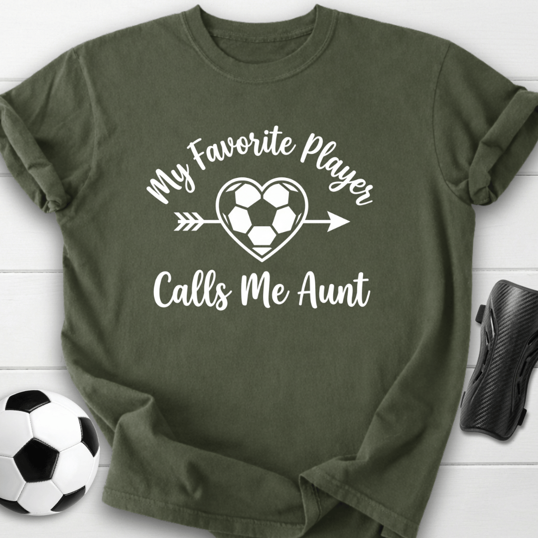 Favorite Player Aunt T-Shirt