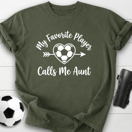 Favorite Player Aunt T-Shirt