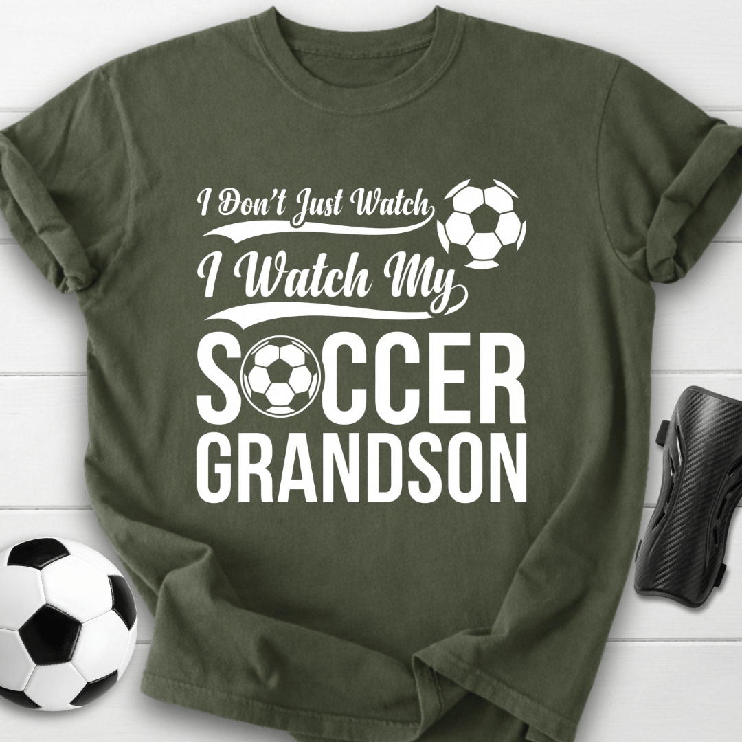 I Watch My Grandson T-Shirt