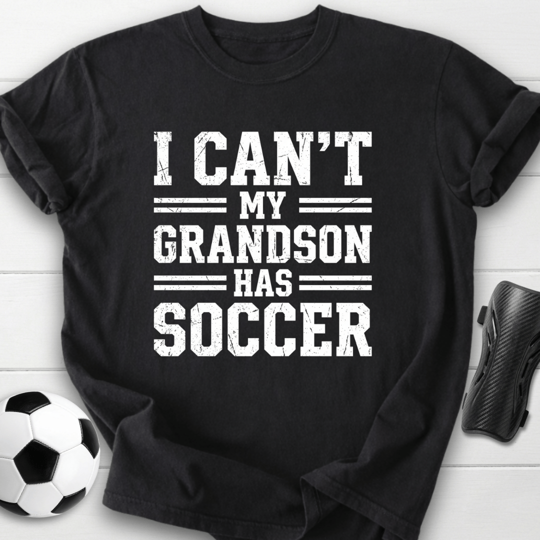 Grandson Has Soccer T-Shirt