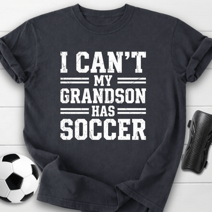 Grandson Has Soccer T-Shirt
