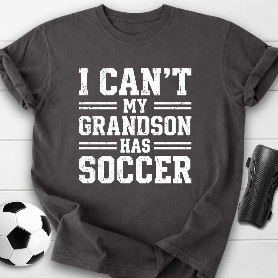 Grandson Has Soccer T-Shirt