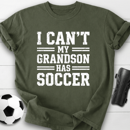 Grandson Has Soccer T-Shirt