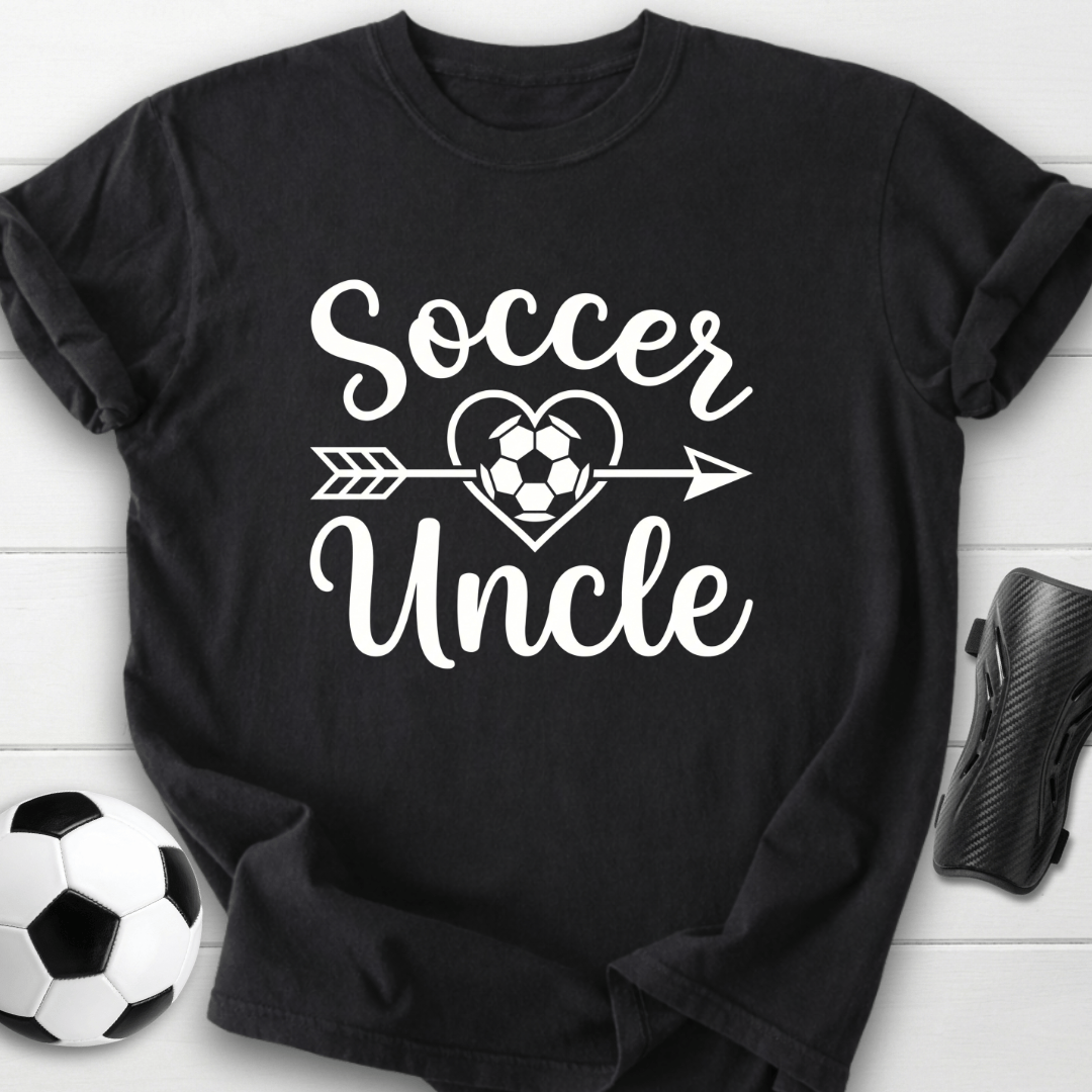 Soccer Uncle Heart & Arrow T-Shirt