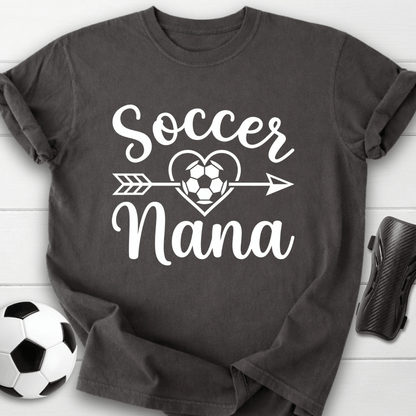 Soccer Nana Heart & Arrow T-Shirt