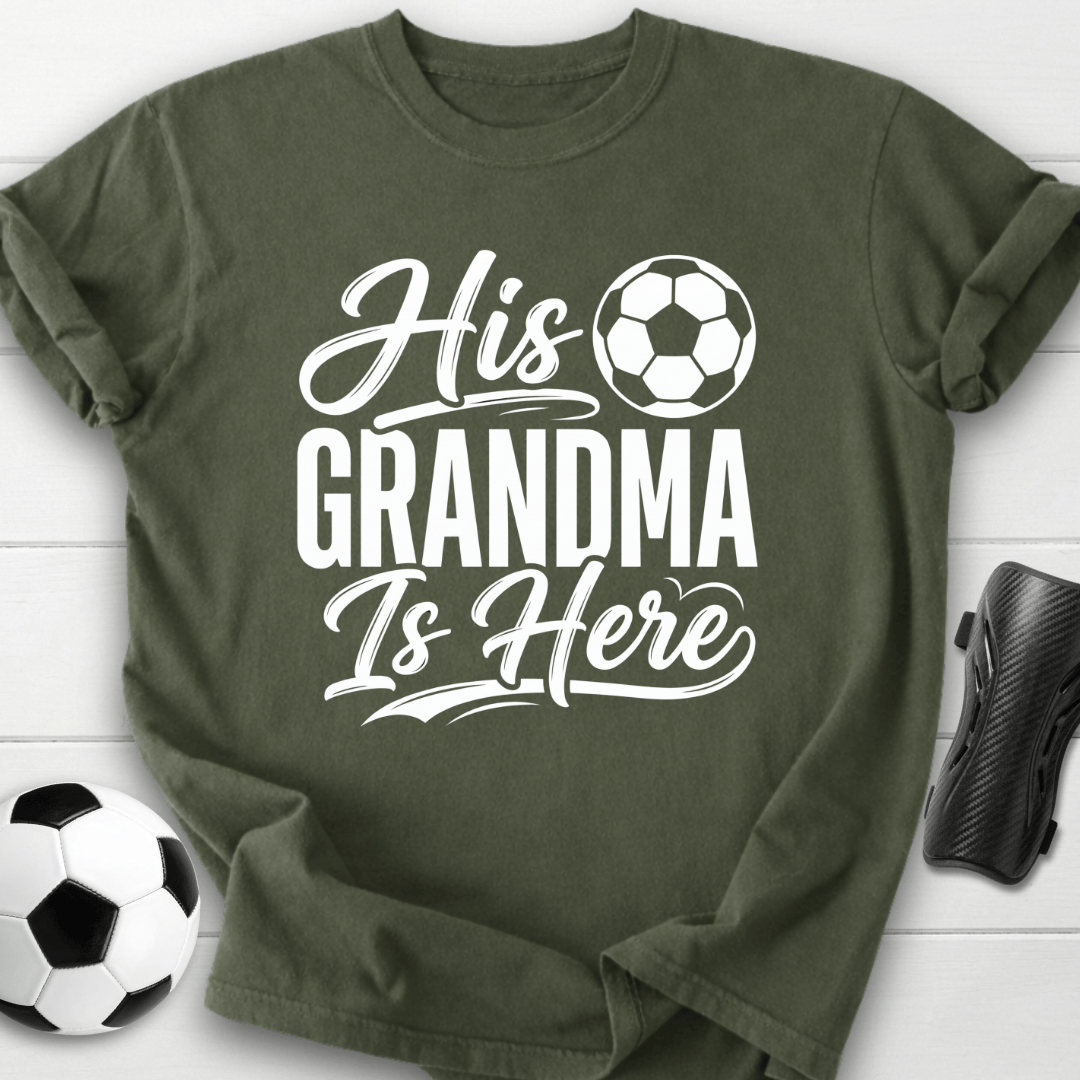 His Grandma Is Here T-Shirt