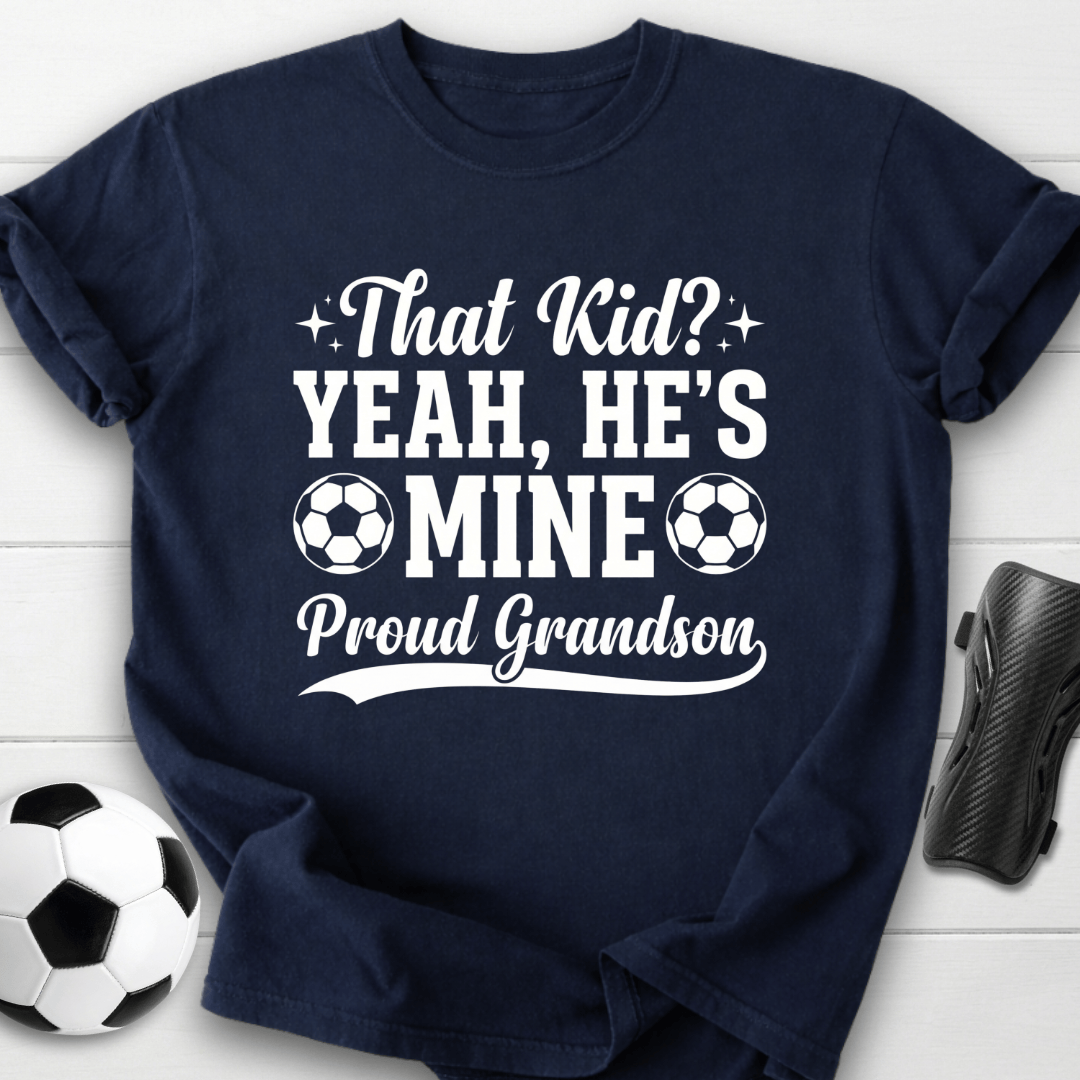 Proud Soccer Grandson T-Shirt