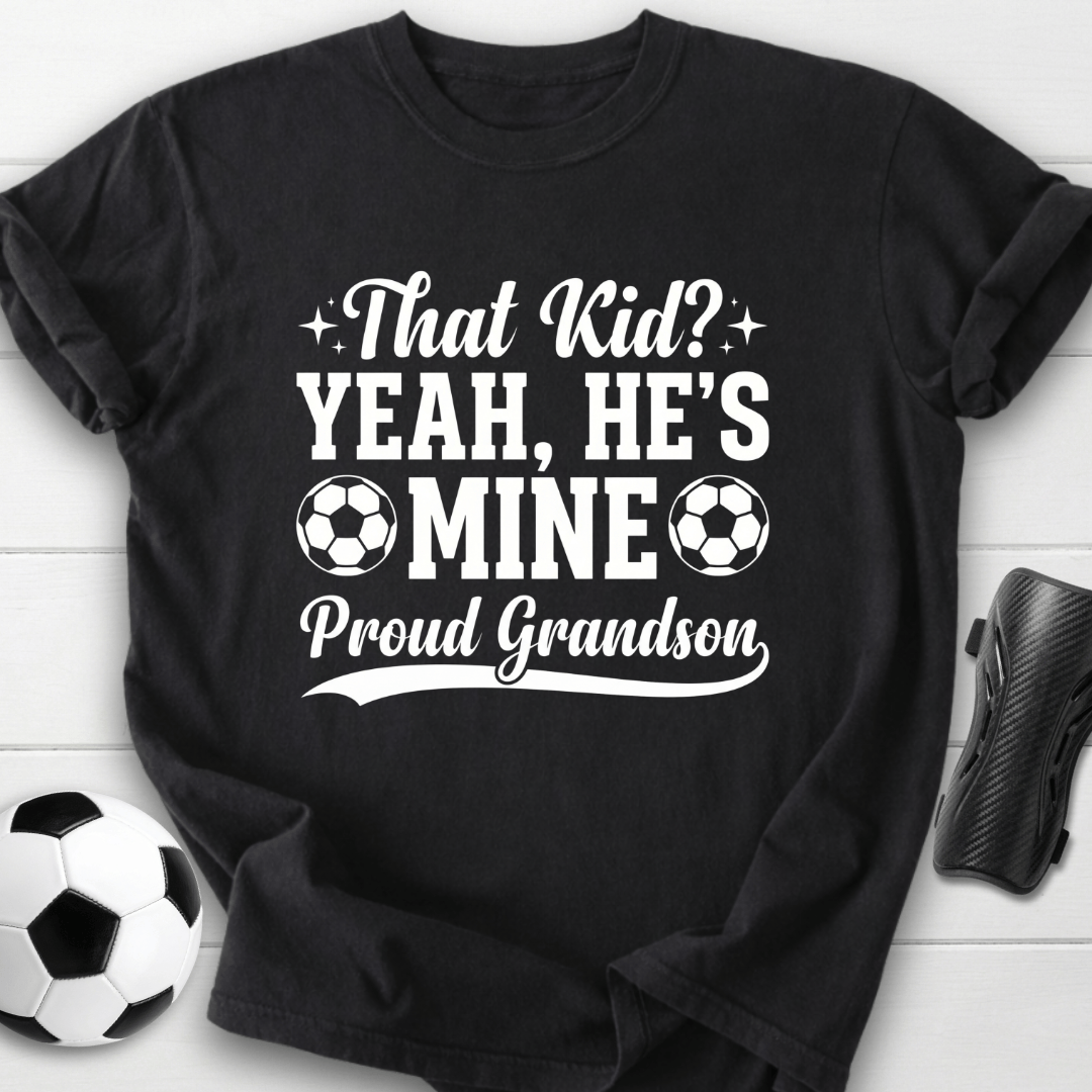 Proud Soccer Grandson T-Shirt