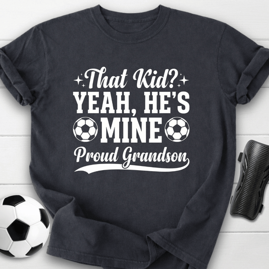 Proud Soccer Grandson T-Shirt
