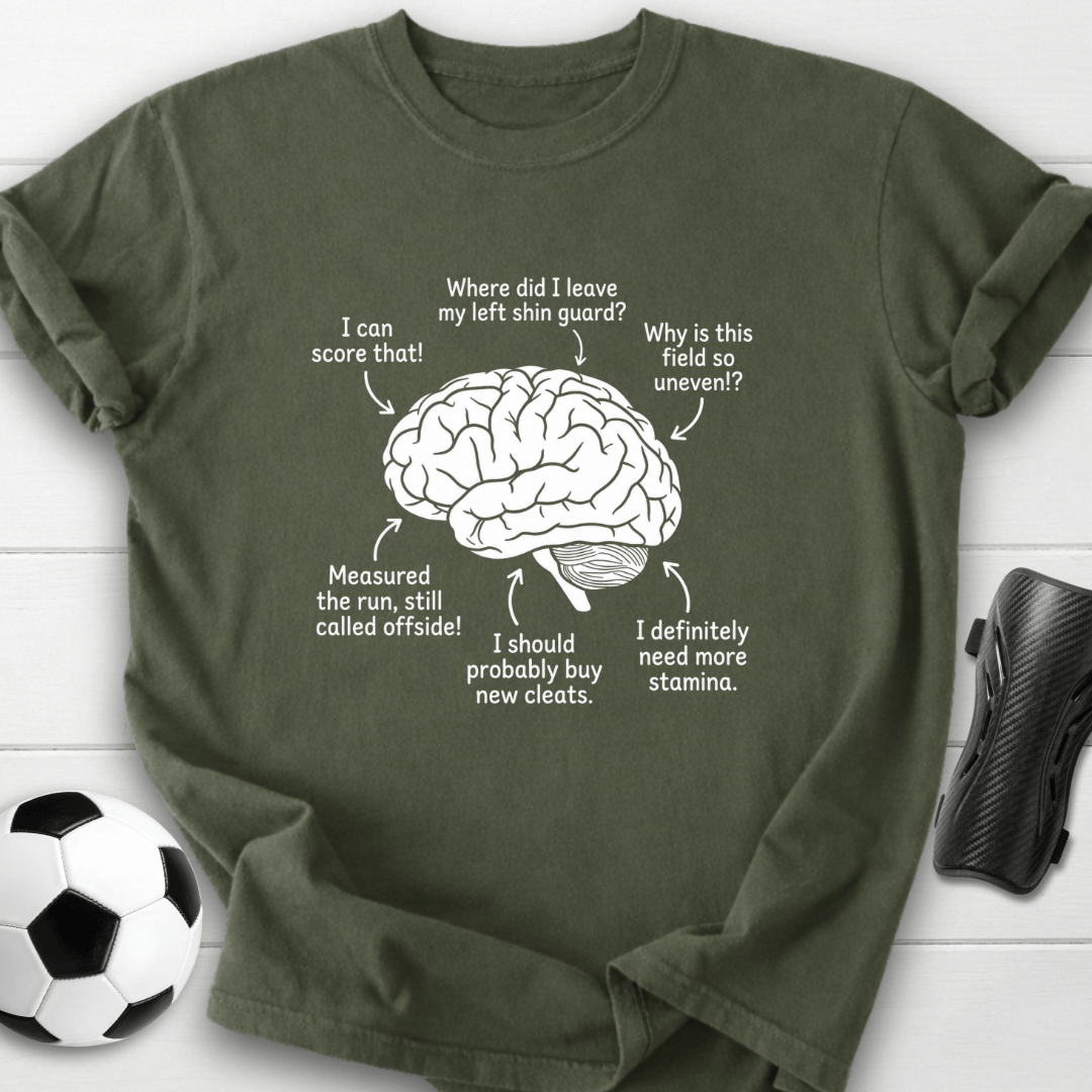 Soccer Brain T-Shirt
