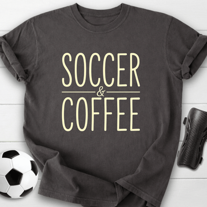Soccer And Coffee T-Shirt
