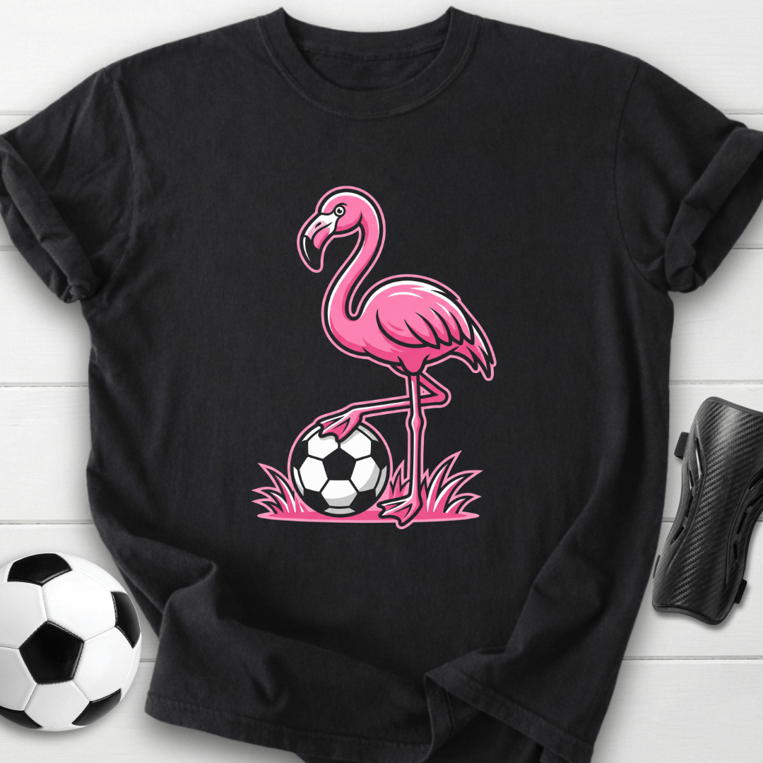 Flamingo Soccer T-Shirt