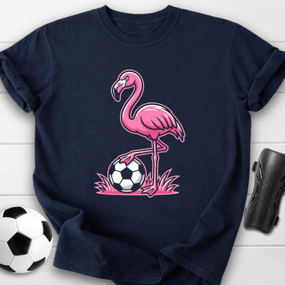 Flamingo Soccer T-Shirt