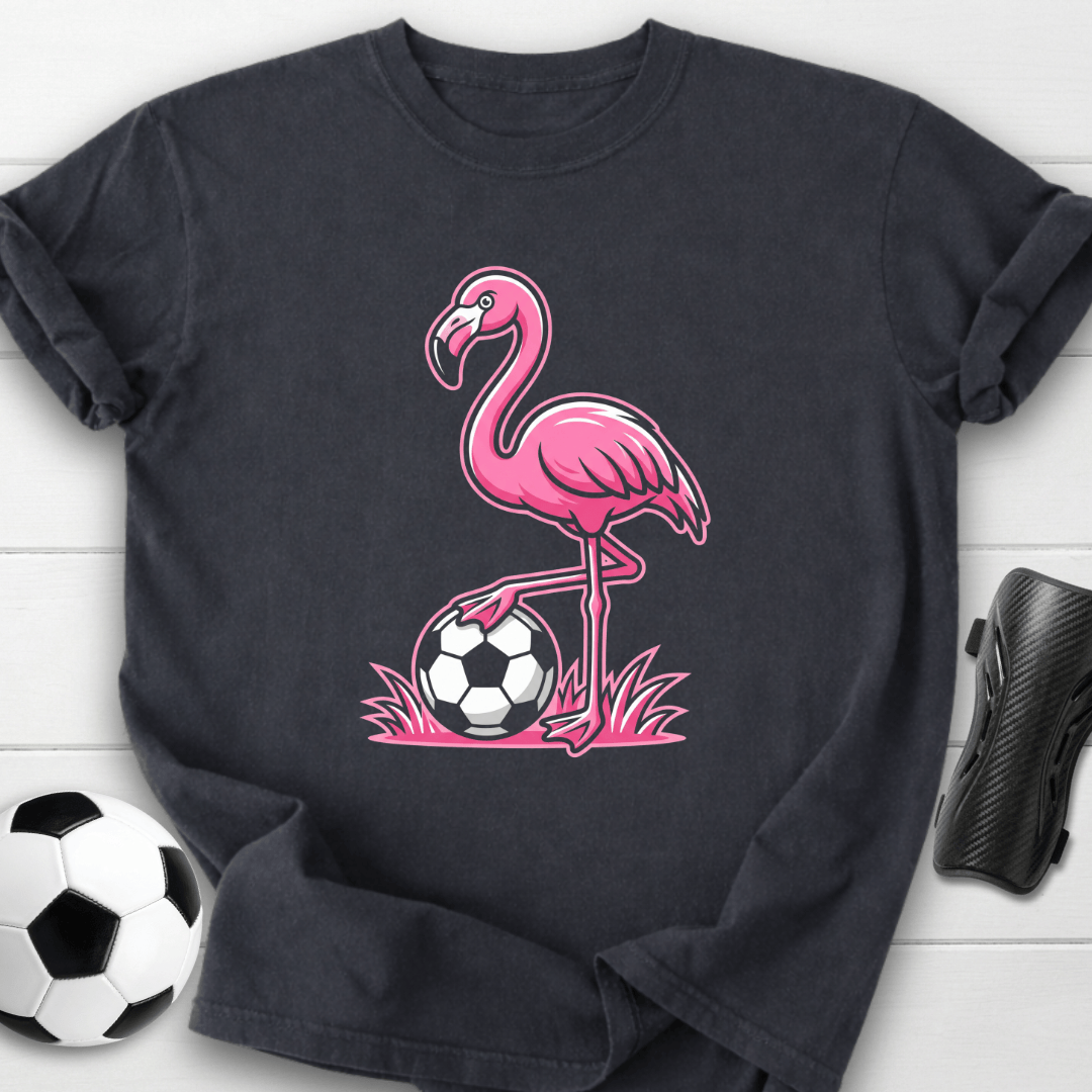 Flamingo Soccer T-Shirt