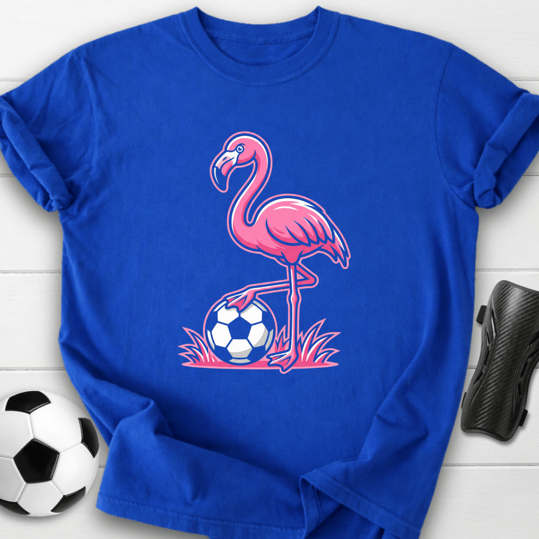 Flamingo Soccer T-Shirt