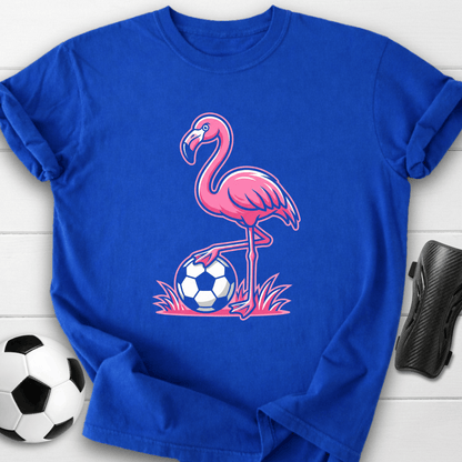 Flamingo Soccer T-Shirt