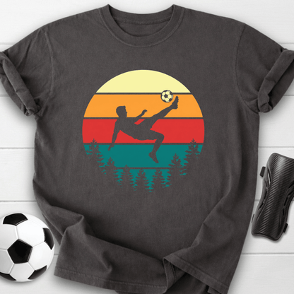 Retro Soccer Player T-Shirt