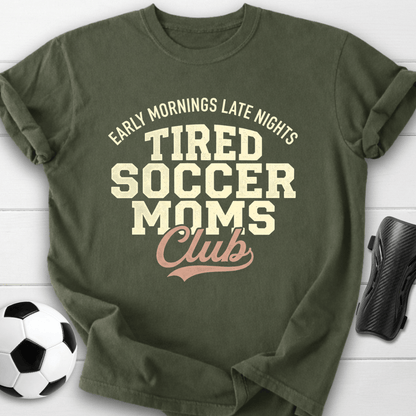 Tired Soccer Moms Club T-Shirt