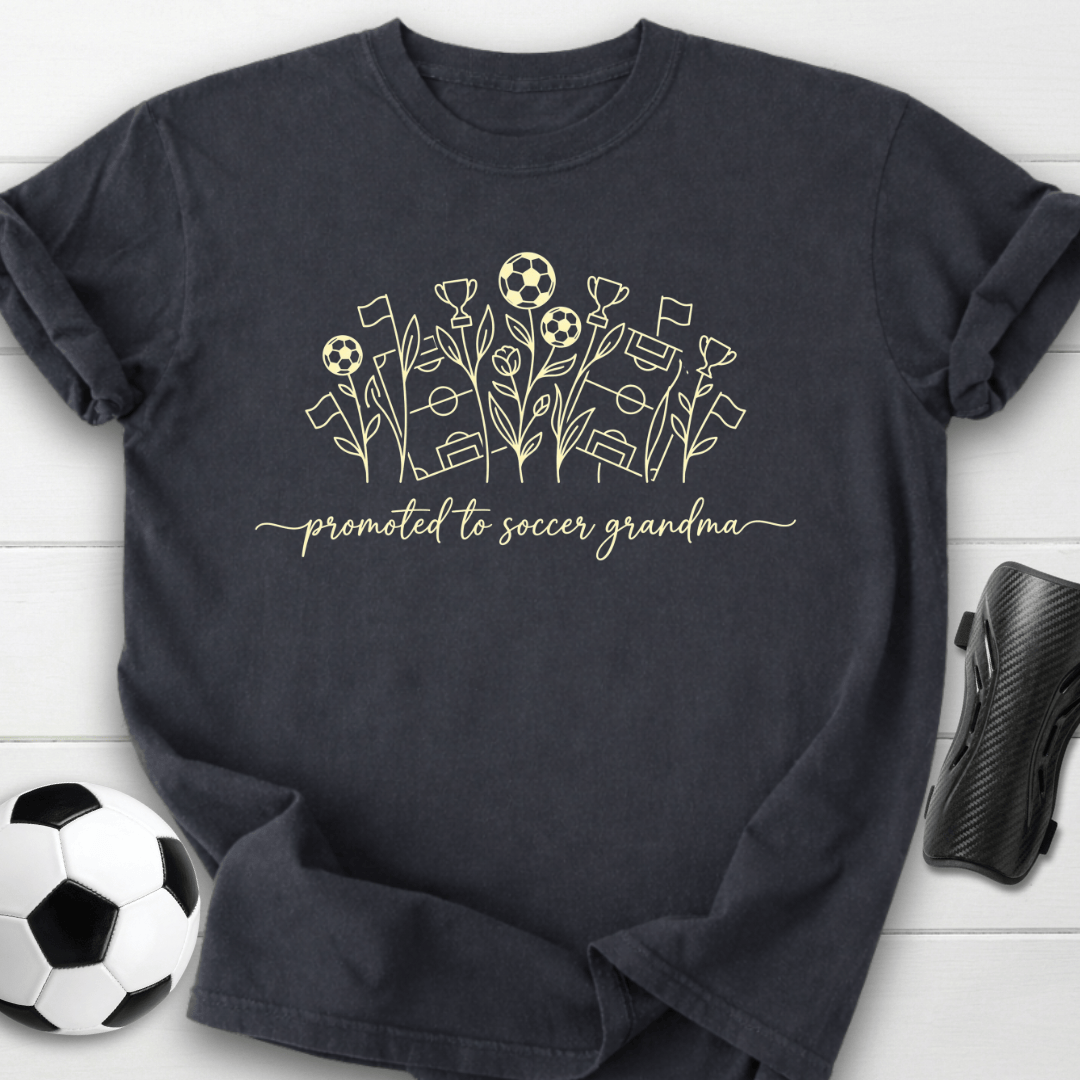 Promoted To Soccer Grandma T-Shirt
