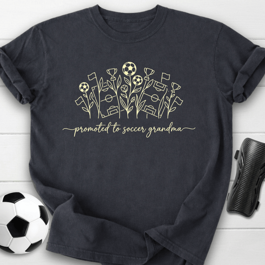 Promoted To Soccer Grandma T-Shirt