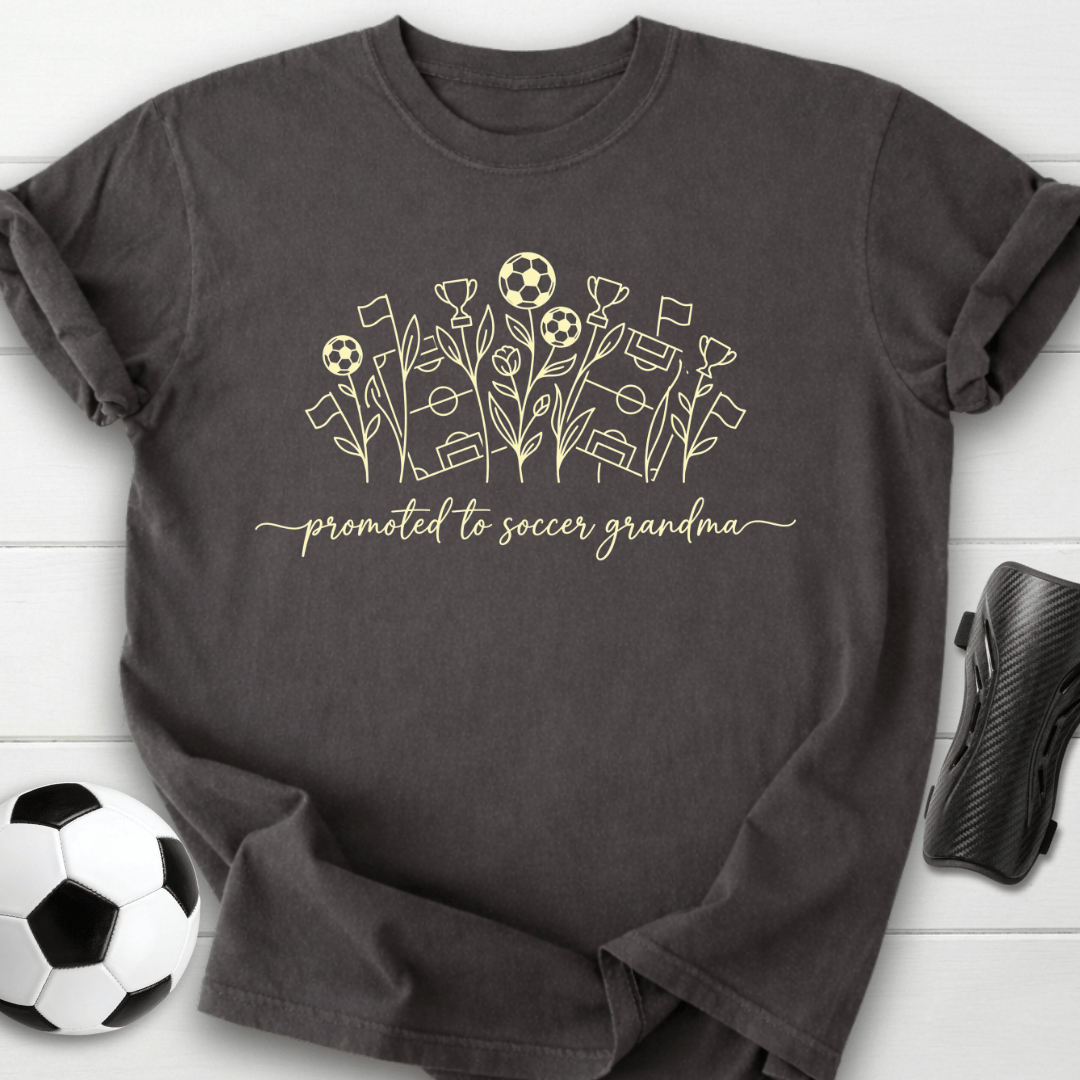 Promoted To Soccer Grandma T-Shirt