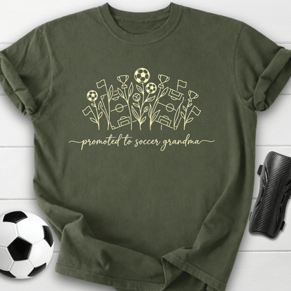 Promoted To Soccer Grandma T-Shirt