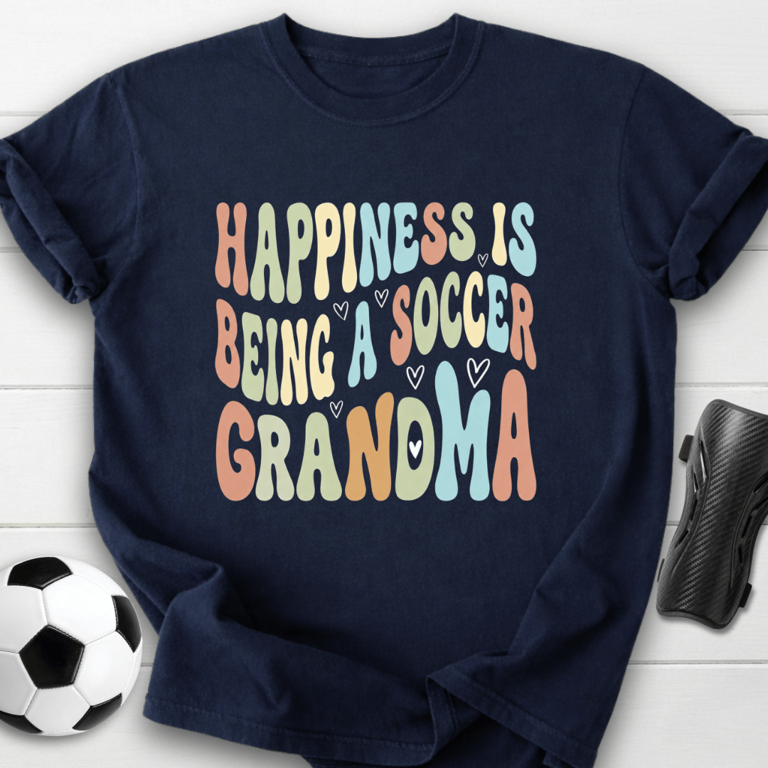 Happiness Is Soccer Grandma T-Shirt