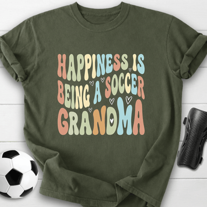 Happiness Is Soccer Grandma T-Shirt