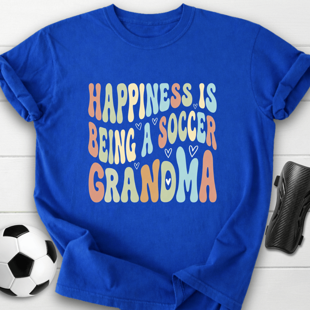 Happiness Is Soccer Grandma T-Shirt