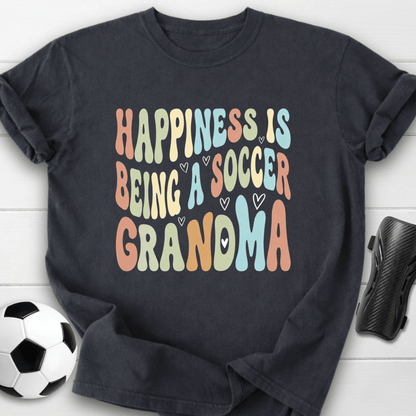 Happiness Is Soccer Grandma T-Shirt