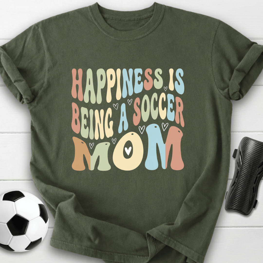 Happiness Is Soccer Mom T-Shirt