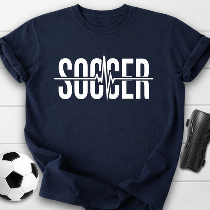Soccer Heartbeat T-Shirt