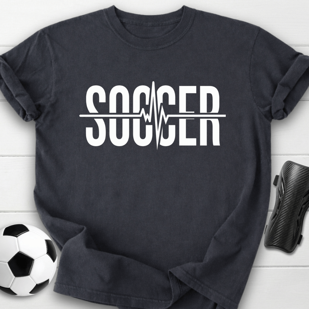 Soccer Heartbeat T-Shirt